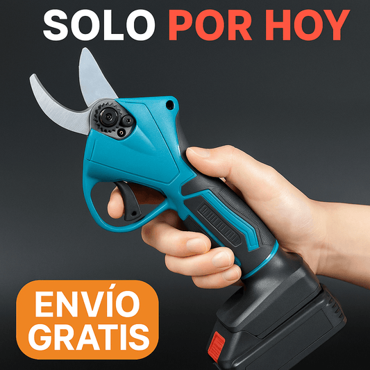🔧 CutForce™ – Tijeras de Podar Eléctricas Recargables