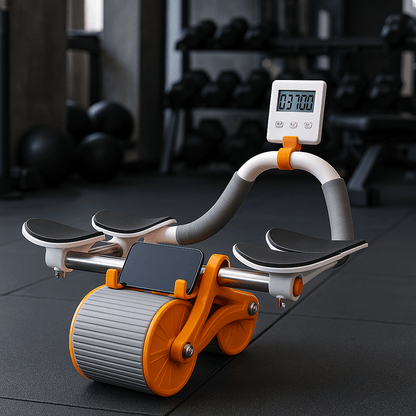 Roller Abdominal Profesional | Tonifica & Quema en la Comodidad de tu Casa™