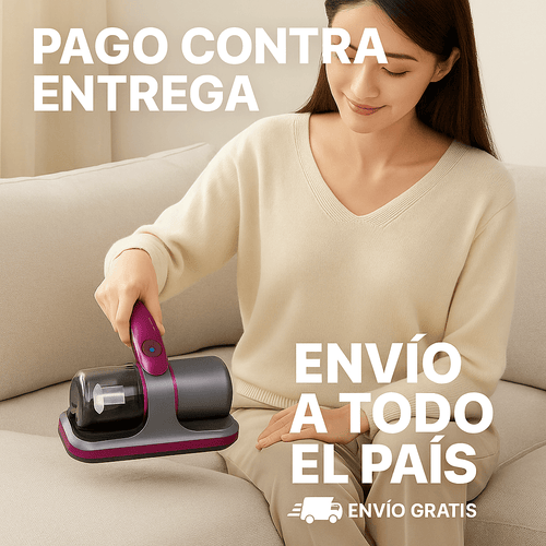 AspiraFresh™ Aspirador de Colchones Inalámbrico – Limpieza práctica y portátil