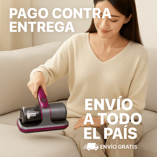 AspiraFresh™ Aspirador de Colchones Inalámbrico – Limpieza práctica y portátil