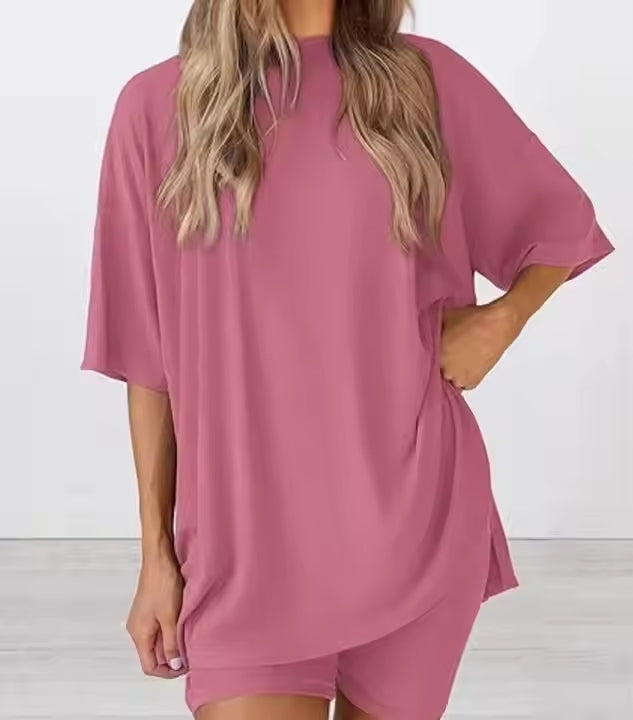Comfty Mama™ – Set de Remera Oversize y Calza Moldeable