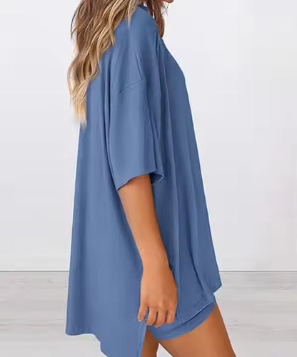 Comfty Mama™ – Set de Remera Oversize y Calza Moldeable