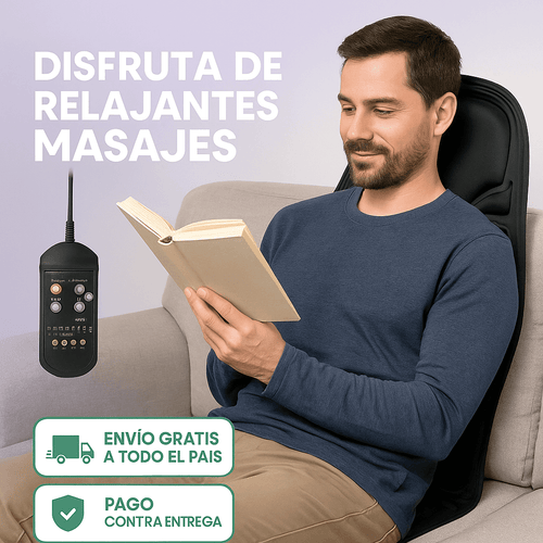Masajeador & Calentador para Silla – RelaxSit™