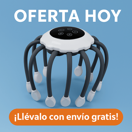 ✅ NeuroSpa™ – Masajeador Eléctrico Portátil de Cabeza