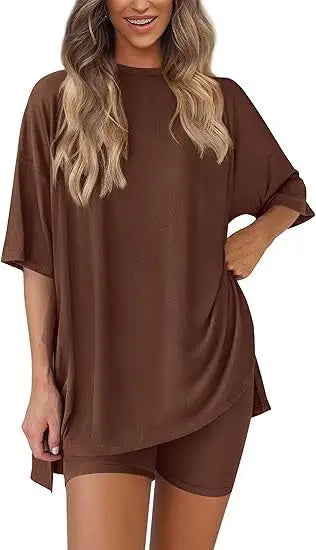 Comfty Mama™ – Set de Remera Oversize y Calza Moldeable