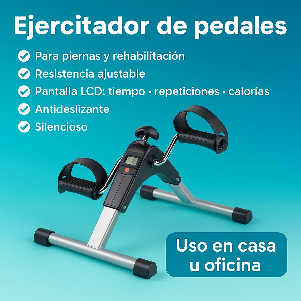 Mini Bicicleta Portátil — Ejercicio Fácil en Cualquier Lugar