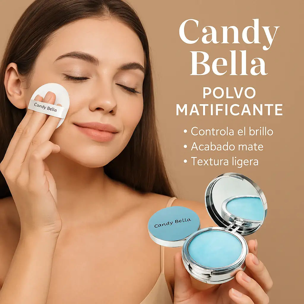 Candy Bella™ Polvo Mate Profesional para Pieles Grasas