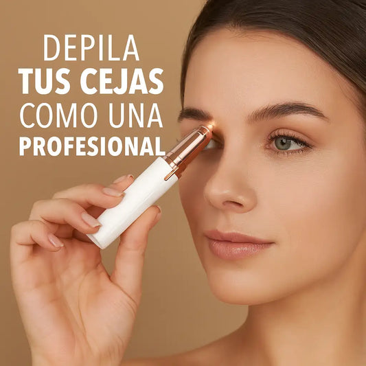 GlamTrim™ – Depilador de Cejas Recargable y Portátil