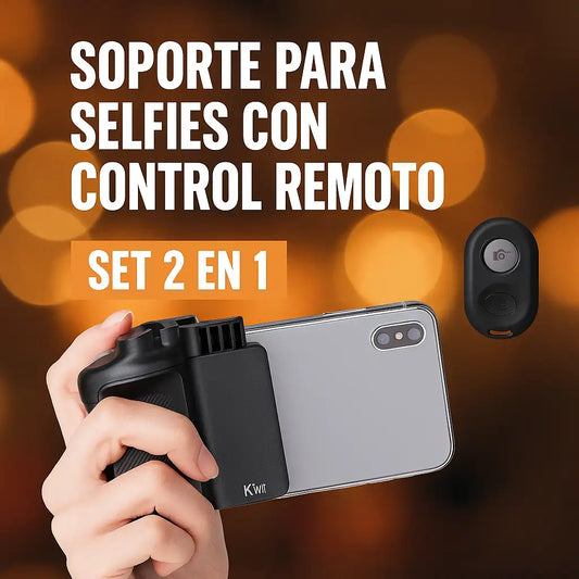 SelfieFlex™ – Soporte para Selfies con Control Remoto