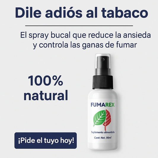 Spray Bucal Fumarex® – Tu Aliado para Dejar de Fumar