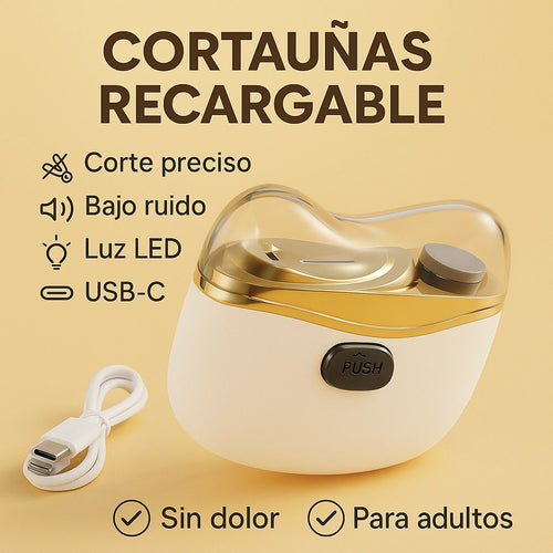 Cortaúñas Eléctrico Recargable SafeTrim™
