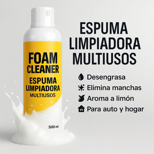 Combo 2x1 Espuma Limpiadora Multiuso
