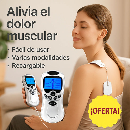 ElectroRelax™ | Electroestimulador de 8 Electrodos