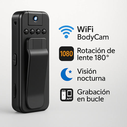 Cámara Corporal Wi-Fi Evidencia™