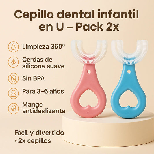 Cepillo Eléctrico Infantil — Higiene divertida y sin peleas