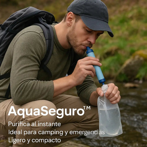 Filtro de Agua Portátil AquaSeguro™