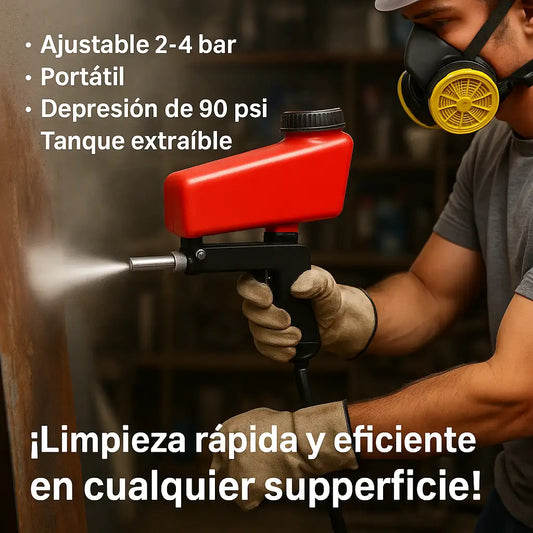 SandBlast Pro™ Pistola Removedora de Óxido