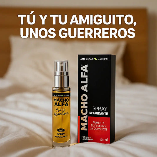 Spray MachoAlfa™ | Extiende el Placer de tu Amiguito