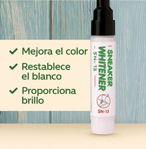 WhiteSole Paint™ – Marcador Blanco Renovador de Suelas