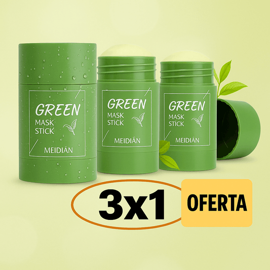 🎁MEGA PROMO 3x1🎁 | Green Mask Stick™ – Mascarilla en Barra con Té Verde
