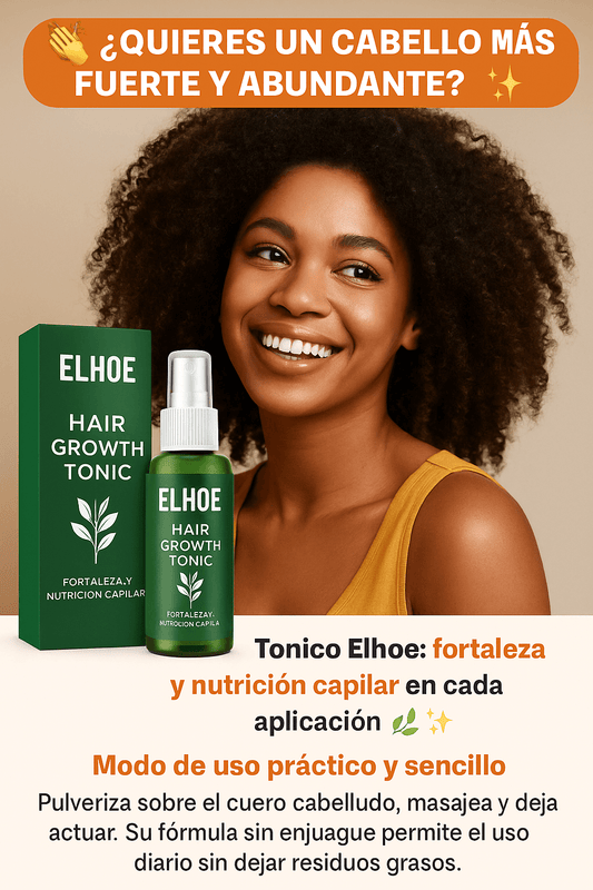 ELHOE | Tónico Capilar Anticaída de Alta Eficiencia