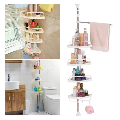 Estante Organizador de Baño Esquinero™