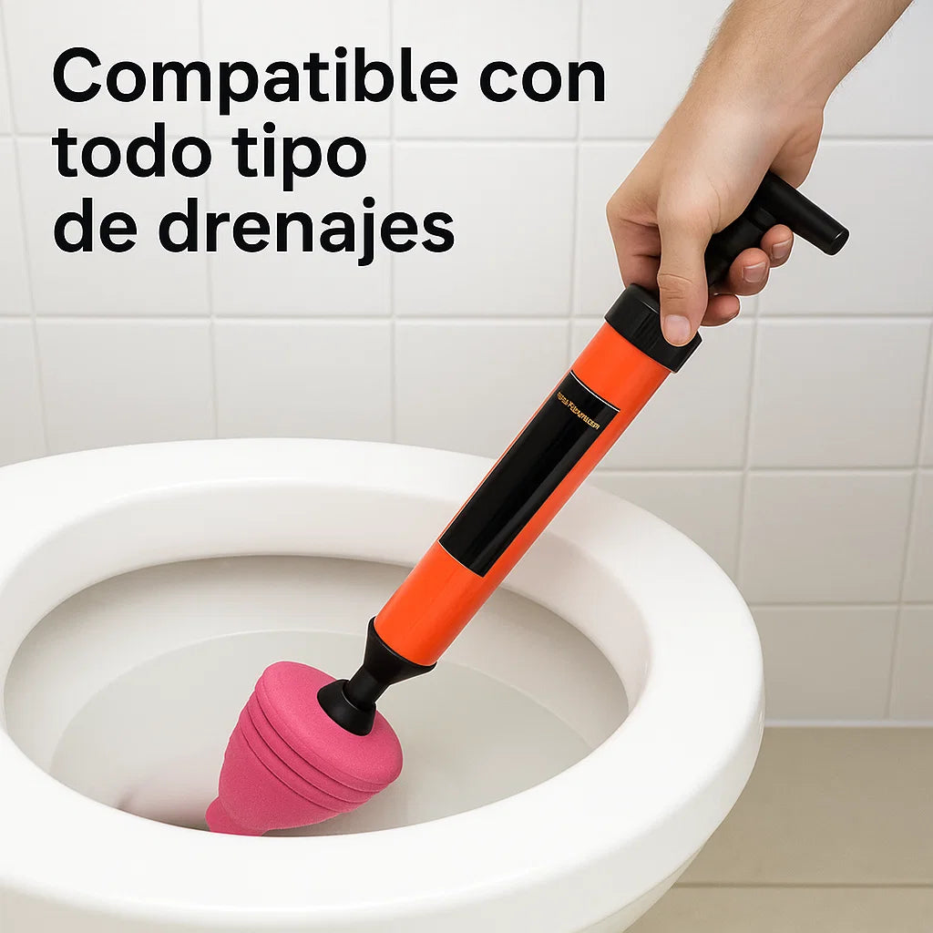 Destapa Inodoros y Drenajes a Presión™
