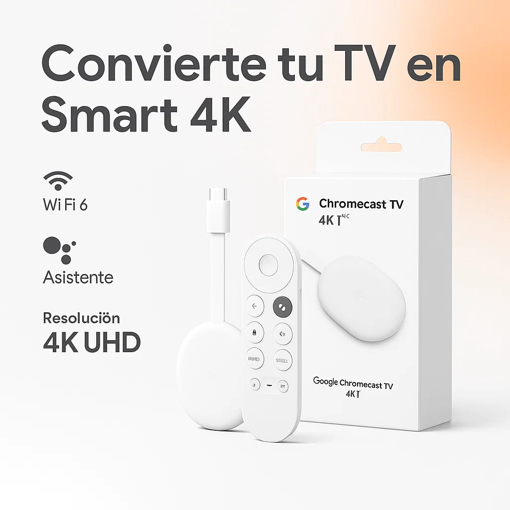 Chromecast™ Reproductor Multimedia Inteligente HDMI