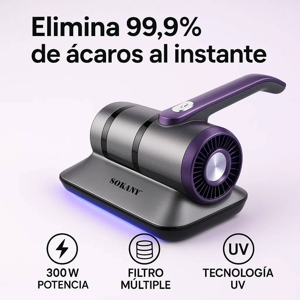 AspiraFresh de Sokany™ | Aspiradora de Colchones Anti Ácaros