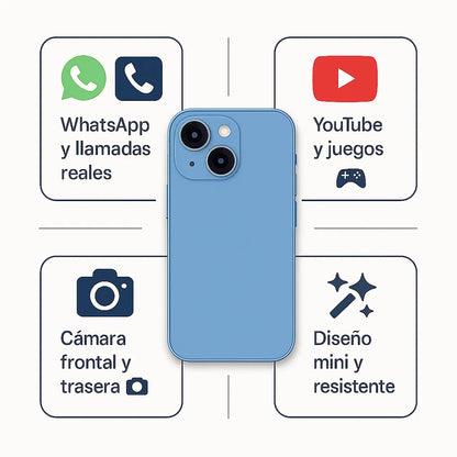 MINI CELULAR XS18 PRO - El regalo perfecto de Navidad