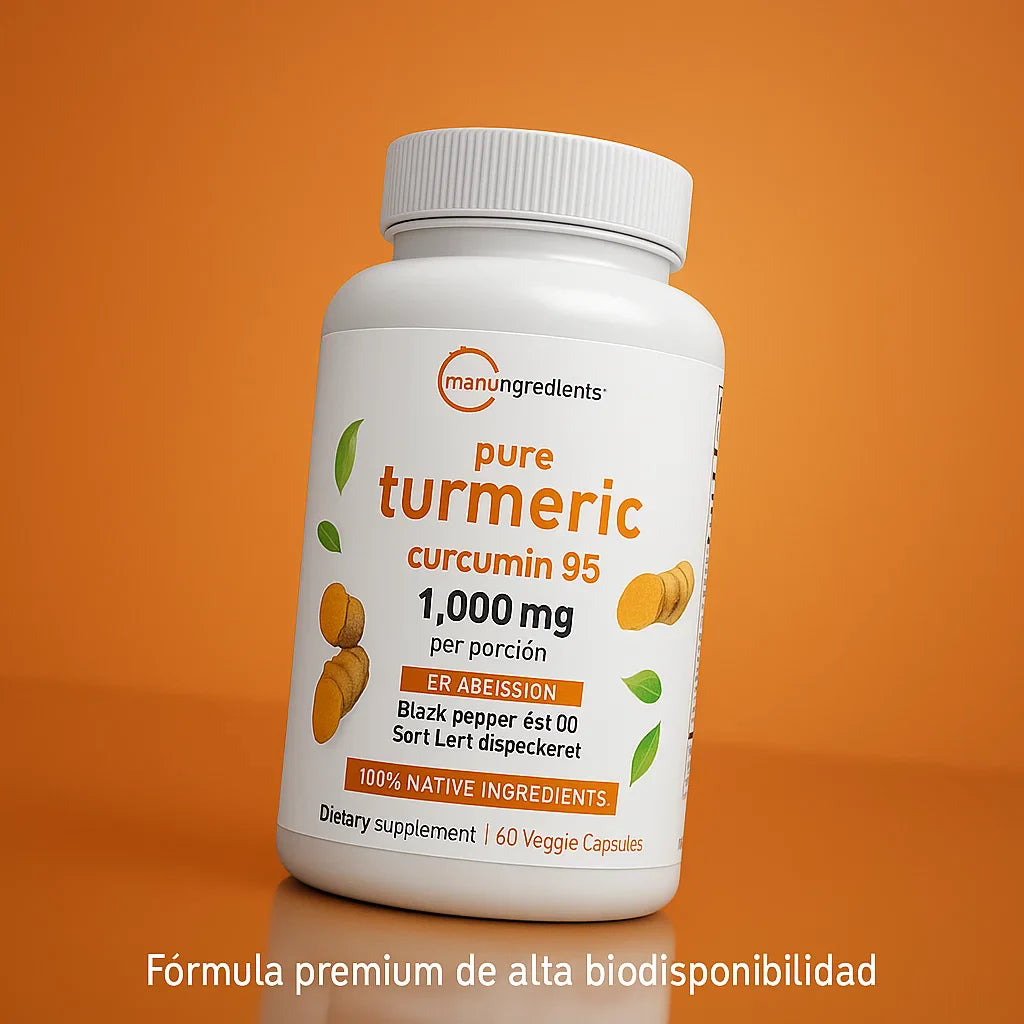 Turmeric Curcumin 1000mg – El impulso natural que tu cuerpo estaba pidiendo