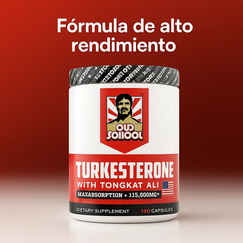 TURKESTERONA OLD SCHOOL – Más Músculo, Más Poder, Menos Esfuerzo