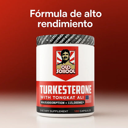 TURKESTERONA OLD SCHOOL – Más Músculo, Más Poder, Menos Esfuerzo
