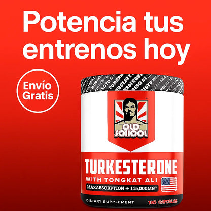 TURKESTERONA OLD SCHOOL – Más Músculo, Más Poder, Menos Esfuerzo