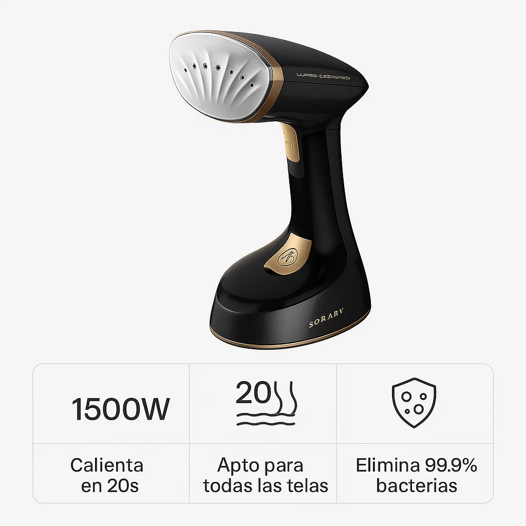 PLANCHA SOKANY TURBO EXTREMESTEAM — ROPA PERFECTA EN SEGUNDOS SIN ESFUERZO