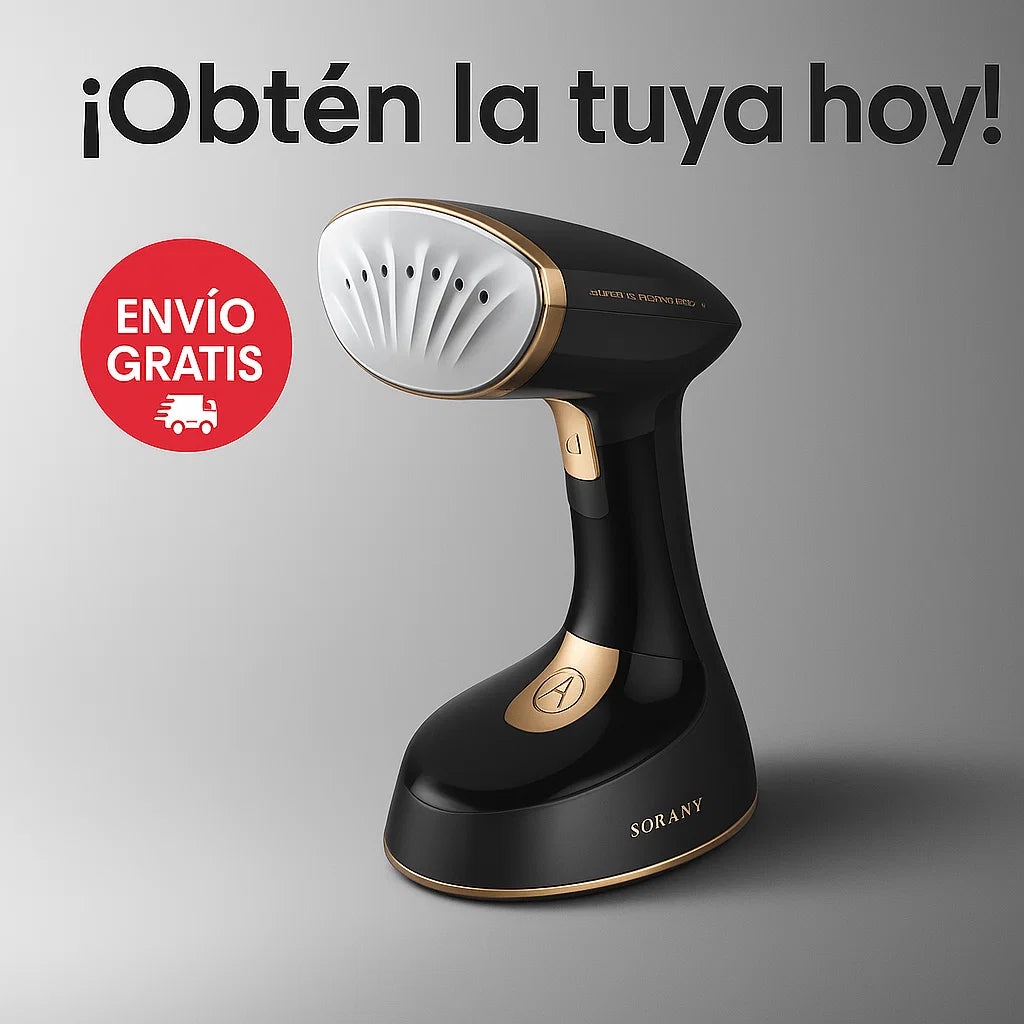 PLANCHA SOKANY TURBO EXTREMESTEAM — ROPA PERFECTA EN SEGUNDOS SIN ESFUERZO