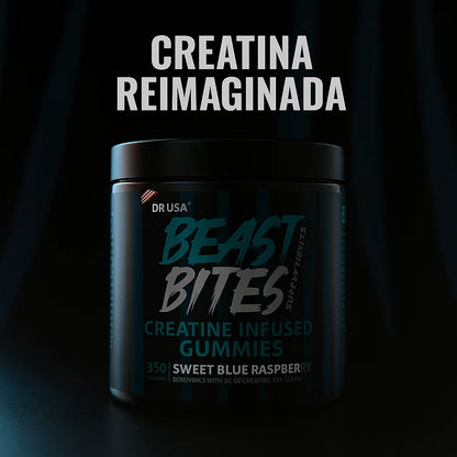 BEAST BITES — Gummies de Creatina 5000 mg • Dulce Blue Raspberry