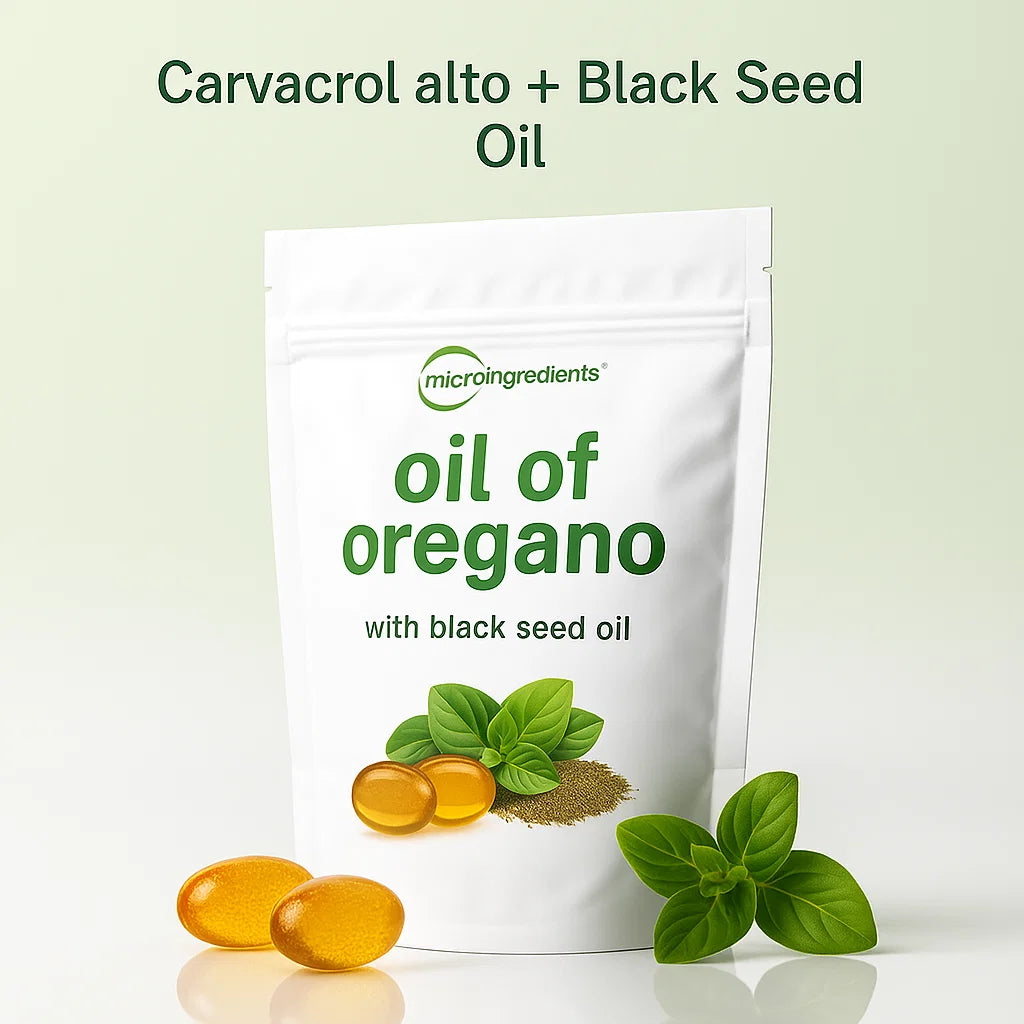 Oil of Oregano + Black Seed Oil | Defensas fuertes, digestion feliz y bienestar real