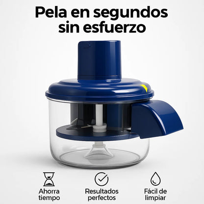 Pelador Eléctrico 360° — Pela frutas y verduras en segundos sin esfuerzo