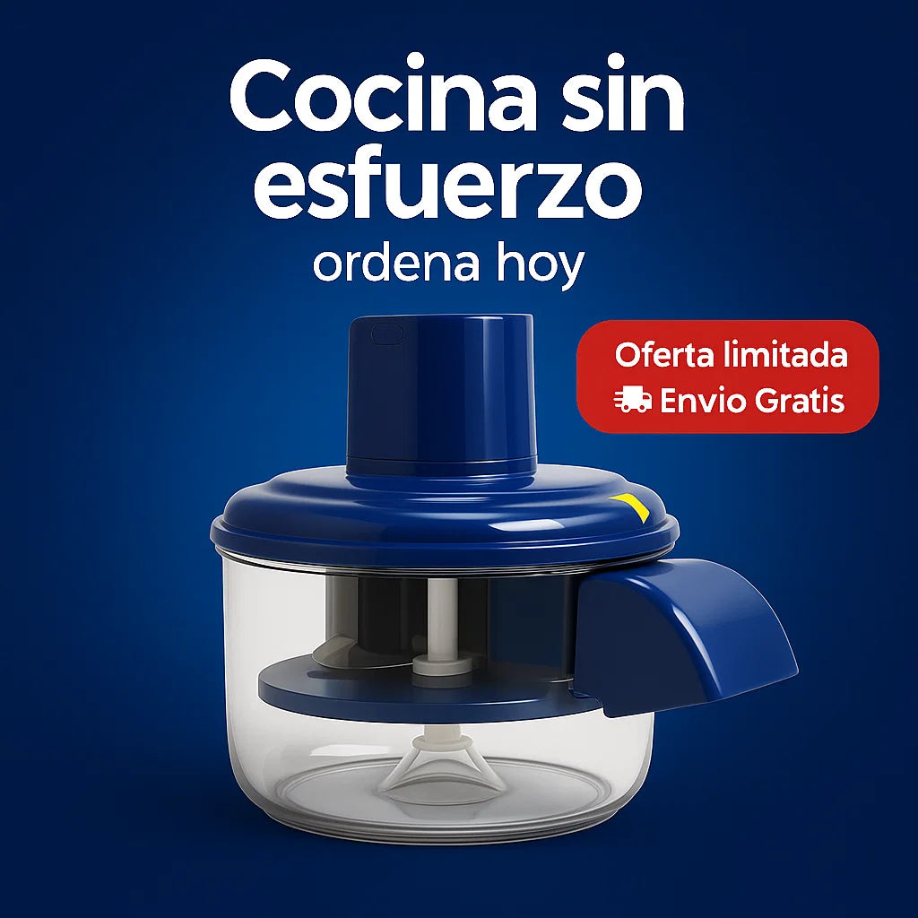 Pelador Eléctrico 360° — Pela frutas y verduras en segundos sin esfuerzo