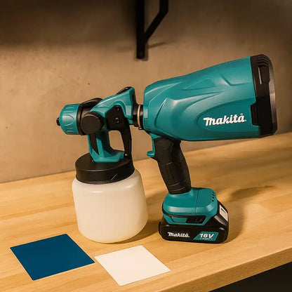 Pistola de Pintura Inalámbrica Makita — Acabados Profesionales en Minutos