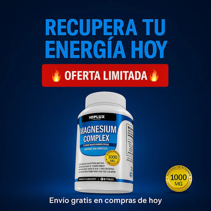 Magnesium Complex Premium — Controla tu insulina, reduce grasa y recupera tu energía