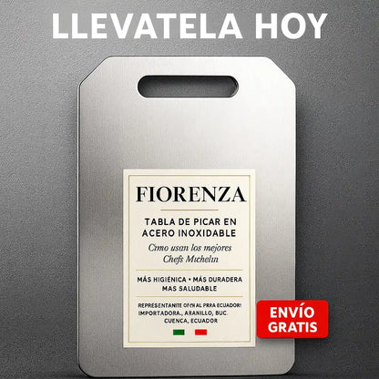 🛡️ TABLA DE PICAR DE ACERO INOXIDABLE – HIGIÉNICA, DURADERA Y PROFESIONAL