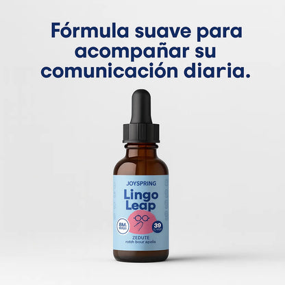 Lingo Leap Kids — Gotas naturales que acompañan momentos de comunicación en familia