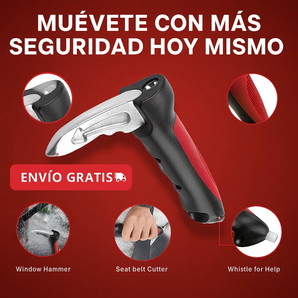 Asa de Apoyo 5 en 1 para Carro – Levántate sin dolor y viaja con más seguridad