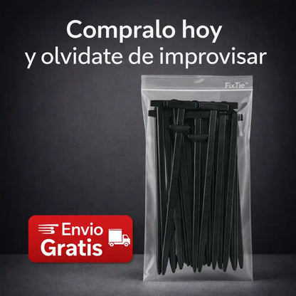 Kit x100 Precintos de Reparación Rápida para Autos | FixTie™