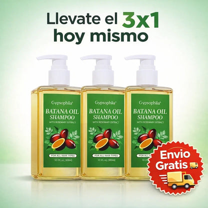 SHAMPOO BATANA OILS 3X1 - Recupera, fortalece y hace crecer tu cabello